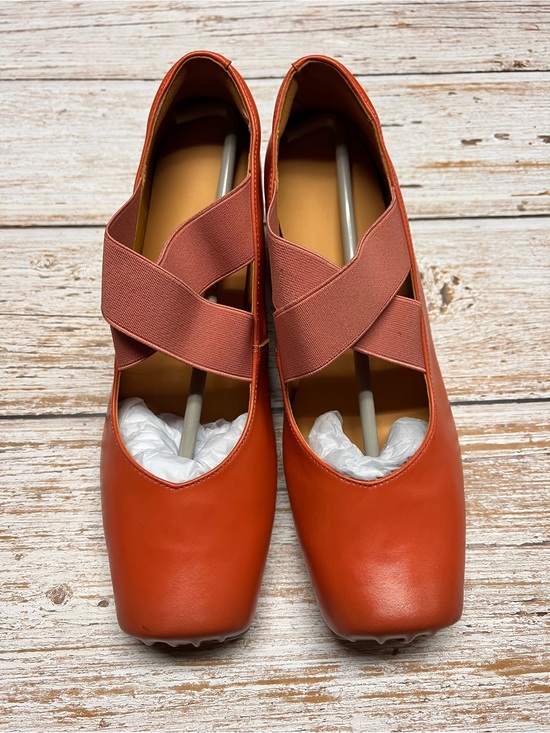 Shoes - Women's Elastic Strap Leather Shoes